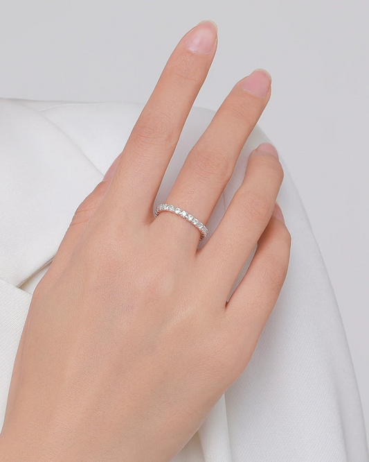 Anillo de Tennis Eternidad Brillante